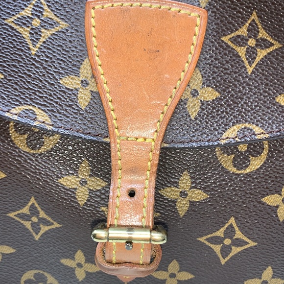 296 Pre Owned Authentic Louis Vuitton Jeaune Fille Monogram Shoulder Bag TH1925 - Picture 7 of 10